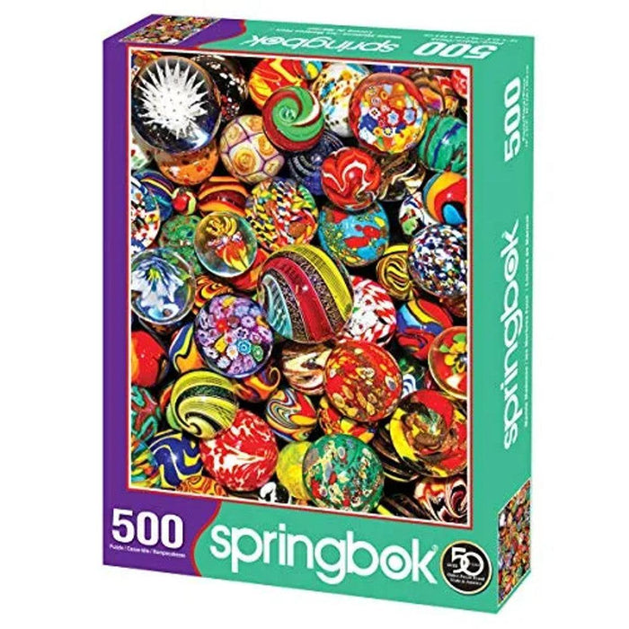 Marble Madness 500 Piece Jigsaw Puzzle Springbok - for just $17.99! 