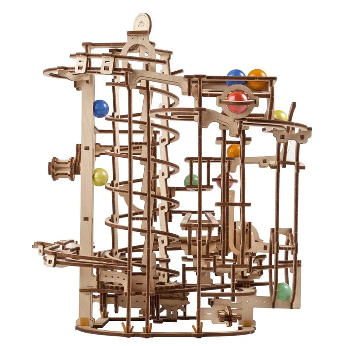 Marble Run Spiral Hoist 3D Wood Model Kit UGEARS - for just $57.99! 
