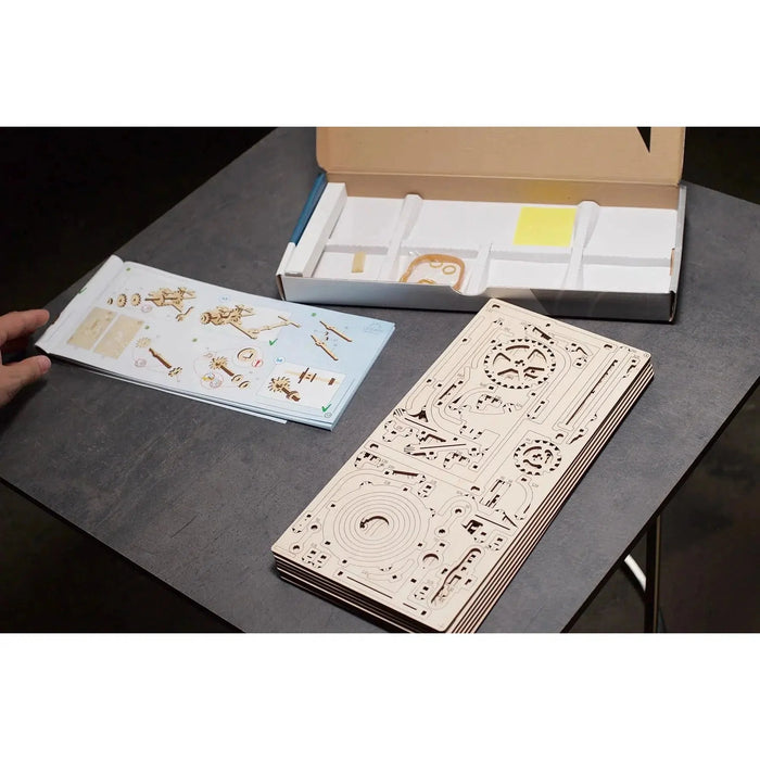 Marble Run Stepped Hoist 3D Wood Model Kit UGEARS - for just $57.99! 