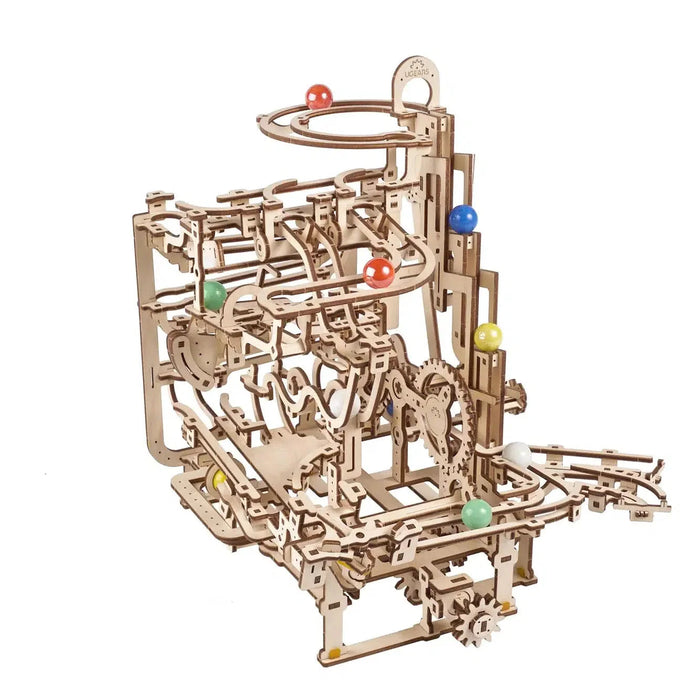 Marble Run Tiered Hoist 3D Wood Model Kit UGEARS - for just $57.99! 