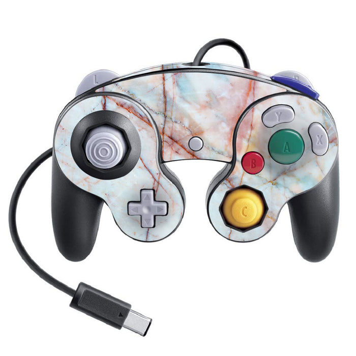 Nintendo Game Cube Controller Super Smash Bros Marble Series Skins - for just $14! 