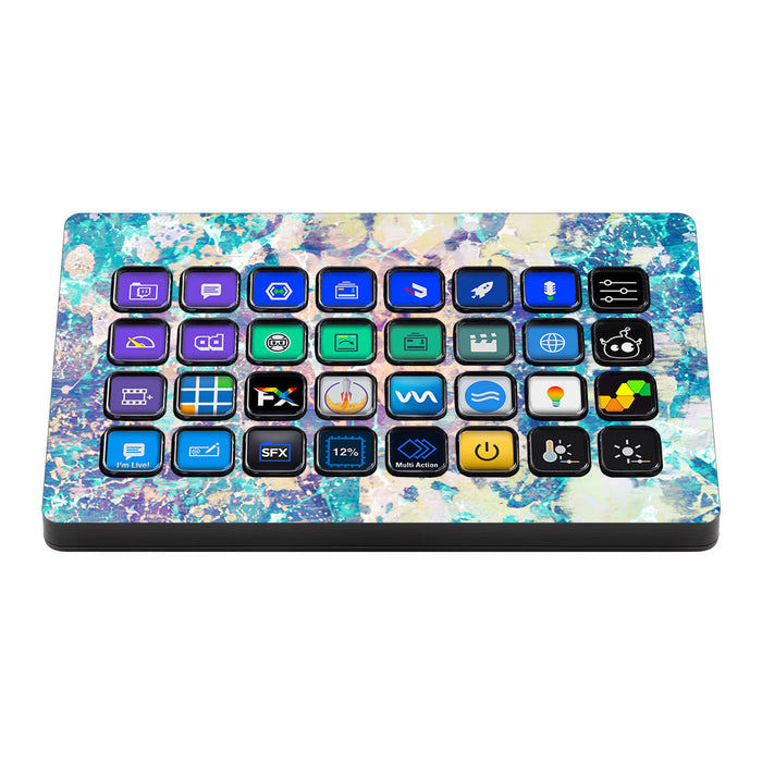 Elgato Stream Deck XL Marble Series Skins - for just $16! 