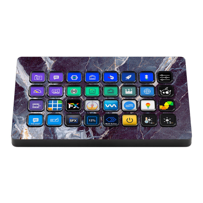 Elgato Stream Deck XL Marble Series Skins - for just $16! 
