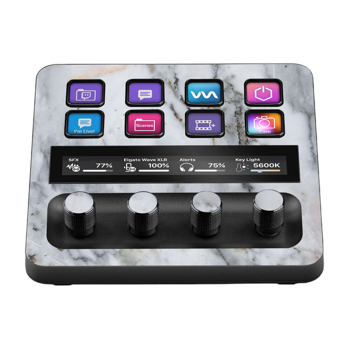 Elgato Stream Deck + Marble Series Skins - for just $16! 