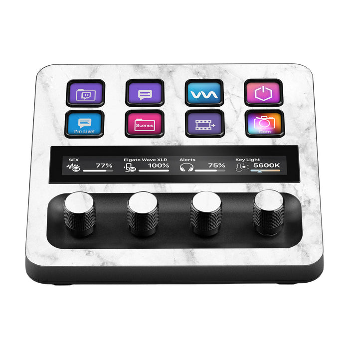 Elgato Stream Deck + Marble Series Skins - for just $16! 
