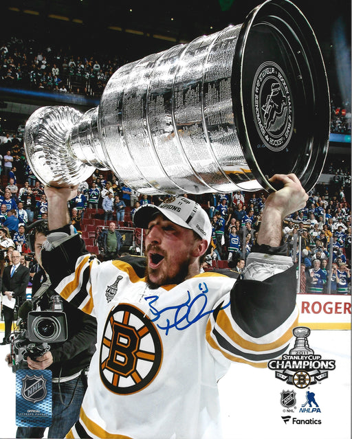 Brad Marchand 2011 Stanley Cup Boston Bruins Autographed 8" x 10" Hockey Photo - for just $109.99! 