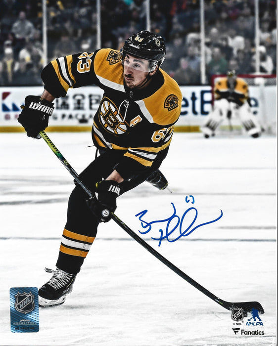 Brad Marchand Slapshot Boston Bruins Autographed 16" x 20" Hockey Photo - for just $129.99! 