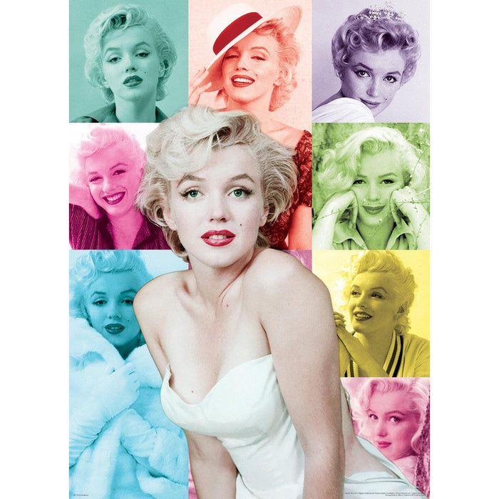 Marilyn Monroe Color Portraits 1000 Piece Jigsaw Puzzle Eurographics - for just $19.99! 