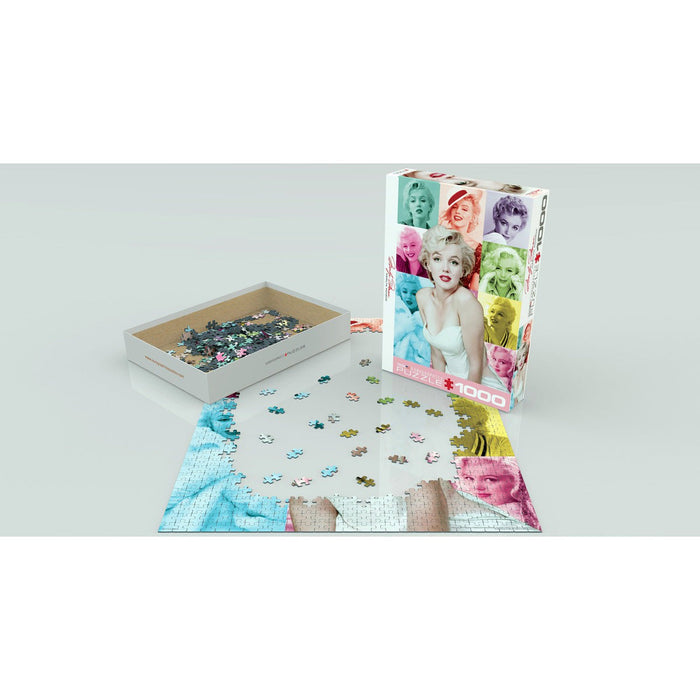 Marilyn Monroe Color Portraits 1000 Piece Jigsaw Puzzle Eurographics - for just $19.99! 