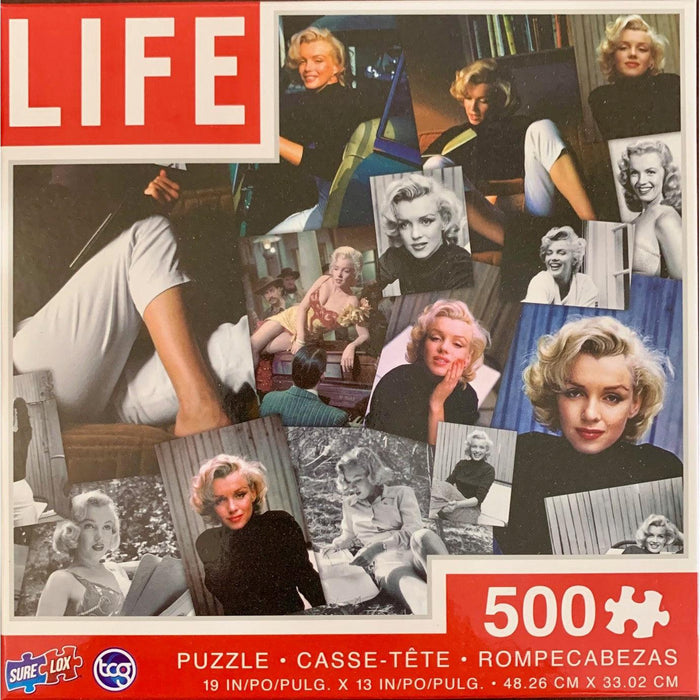 Marilyn Monroe Life 500 Piece Jigsaw Puzzle Sure Lox - for just $14.99! 