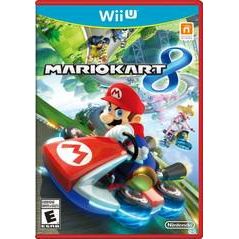 Front cover view of Mario Kart 8 - Wii U