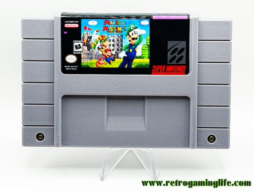 Mario Is Missing! Done Right (SNES) – Reproduction Cartridge - for just $29.99! 