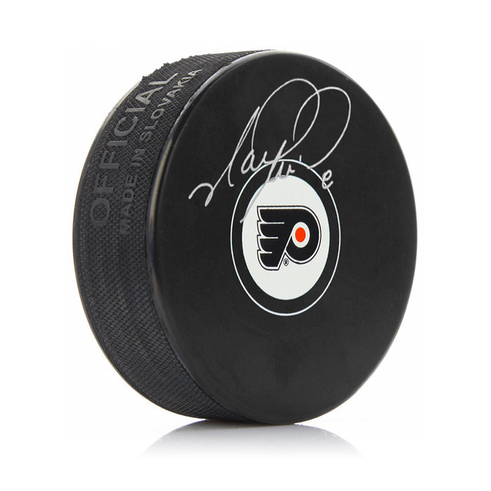 Mark Recchi Philadelphia Flyers Autographed Hockey Logo Puck - for just $59.99! 