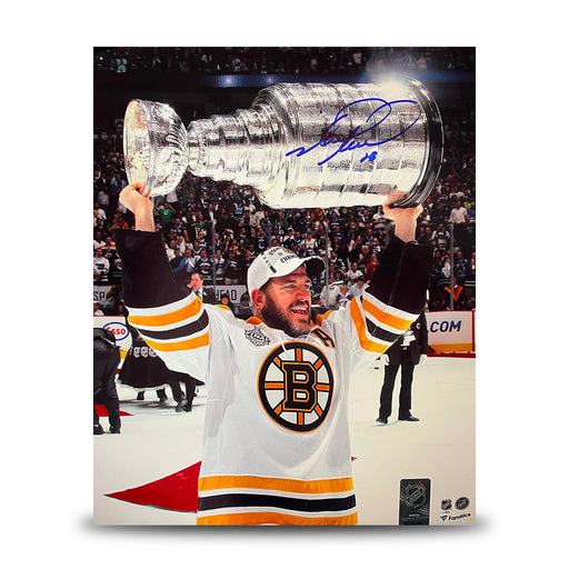 Mark Recchi 2011 Stanley Cup Champions Boston Bruins Autographed 11" x 14" Hockey Photo - for just $79.99! 