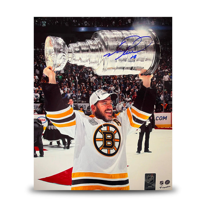Mark Recchi 2011 Stanley Cup Champions Boston Bruins Autographed 11" x 14" Hockey Photo - for just $79.99! 
