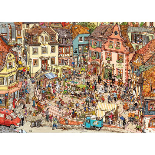 Market Place 1000 Piece Jigsaw Puzzle Heye - for just $29.99! 