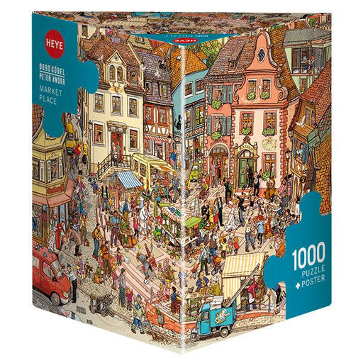Market Place 1000 Piece Jigsaw Puzzle Heye - for just $29.99! 