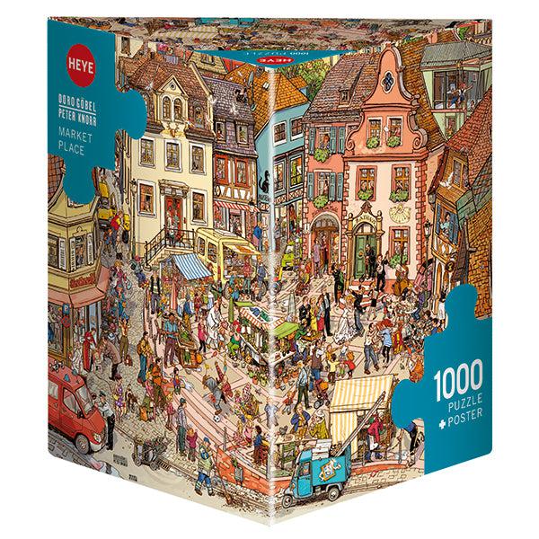 Market Place 1000 Piece Jigsaw Puzzle Heye - for just $29.99! 
