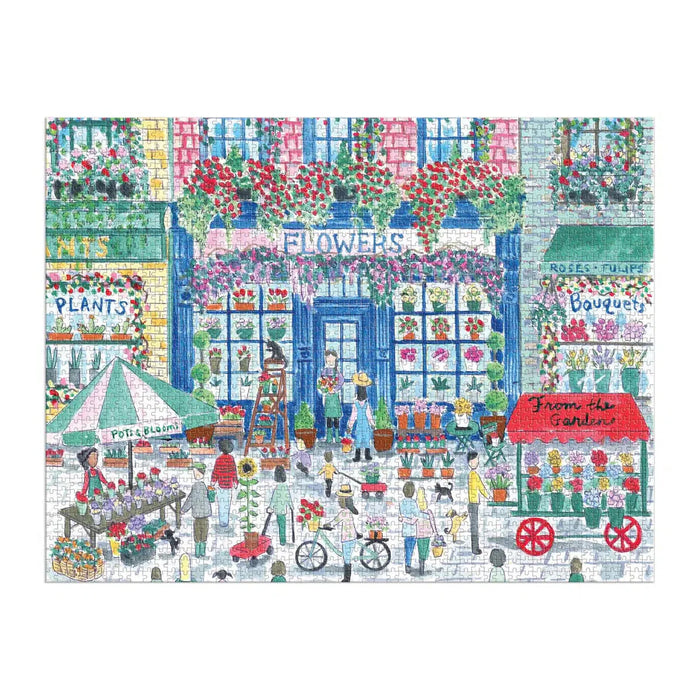 Market in Bloom 2000 Piece Jigsaw Puzzle Galison - for just $29.99! 