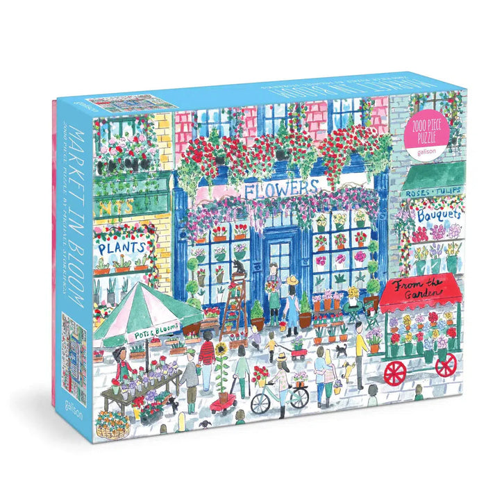 Market in Bloom 2000 Piece Jigsaw Puzzle Galison - for just $29.99! 