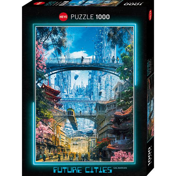 Markets District Future Cities 1000 Piece Jigsaw Puzzle Heye - for just $29.99! 
