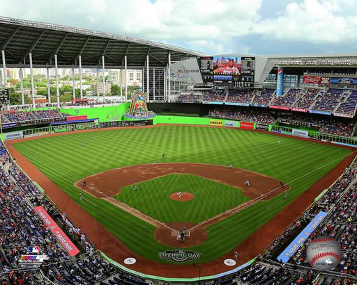 Miami Marlins Marlins Park 8" x 10" Baseball Stadium Photo - for just $9.99! 