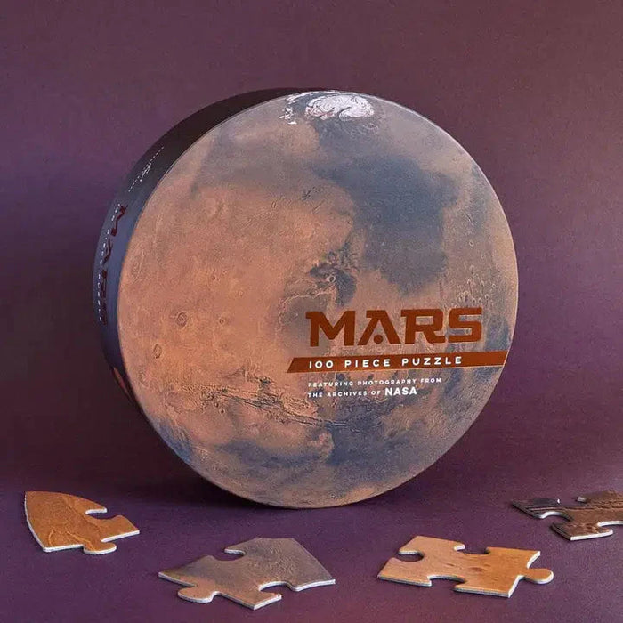 Mars 100 Piece Round Jigsaw Puzzle Chronicle - for just $19.99! 
