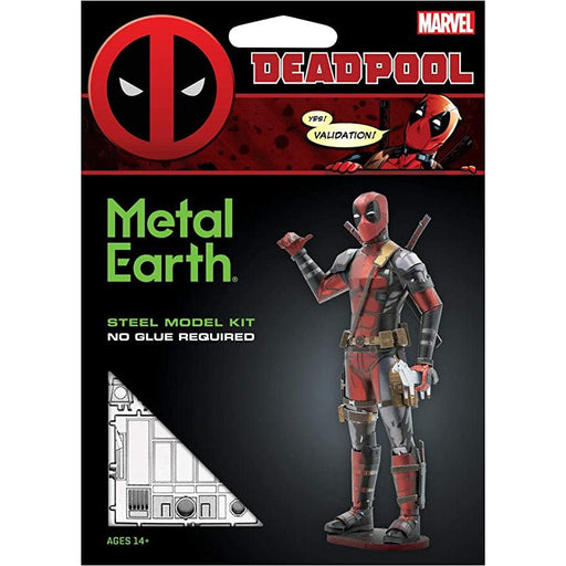 Marvel Deadpool 3D Steel Model Kit Metal Earth - for just $21.99! 