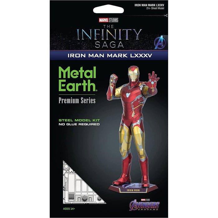 Marvel Iron Man Mark LXXXV Premium 3D Steel Model Kit Metal Earth - for just $31.99! 