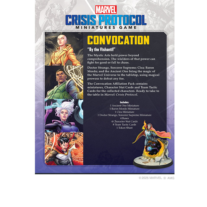 Marvel Crisis Protocol: Convocation Affiliation Pack - for just $64.99! 