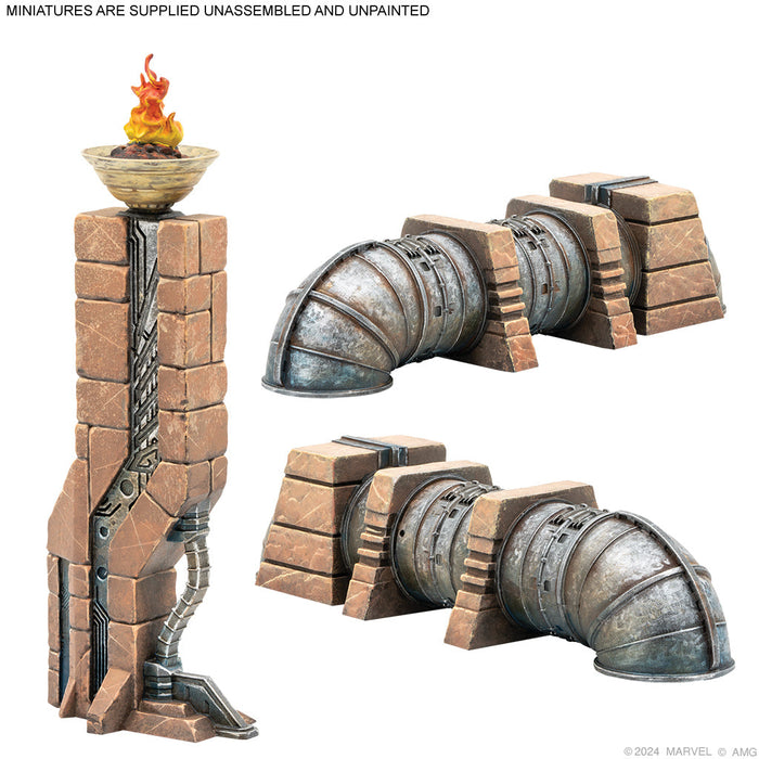 Marvel Crisis Protocol: Dark Future Terrain Pack - for just $74.99! 