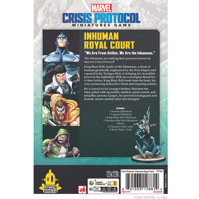 Marvel Crisis Protocol: Inhuman Royal Court Character Pack - for just $64.99! 