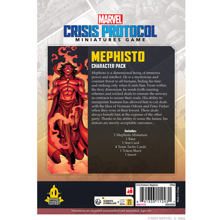 Marvel Crisis Protocol: Mephisto Character Pack - for just $34.99! 