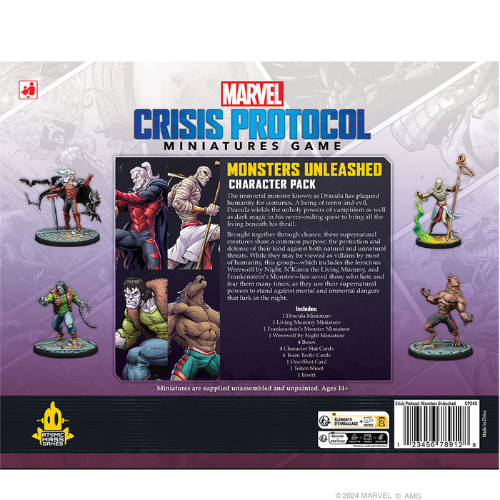 Marvel Crisis Protocol: Monsters Unleashed Character Pack - for just $64.99! 
