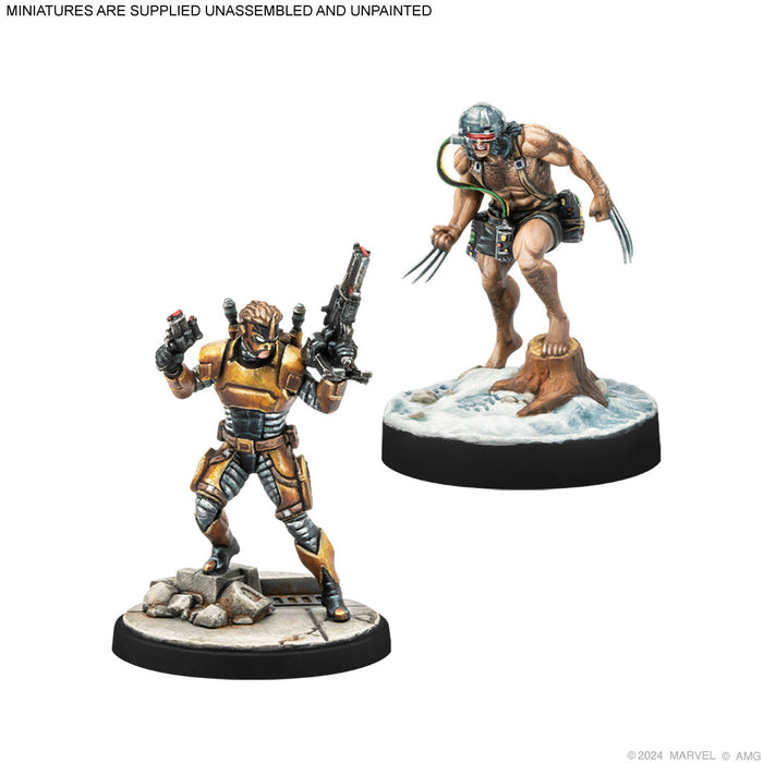 Marvel Crisis Protocol: Weapon X & Maverick Character Pack - for just $39.99! 