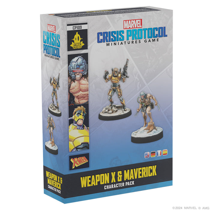 Marvel Crisis Protocol: Weapon X & Maverick Character Pack - for just $39.99! 