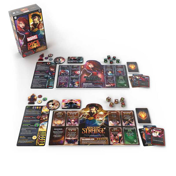 Marvel Dice Throne: 2-Hero Box - Black Widow and Doctor Strange - for just $29.99! 