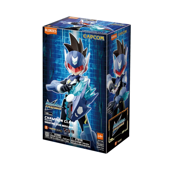 Mega Man Shooting Star Mega Man Champion Class Figure by Blokees - for just $29.99! 