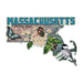 Massachusetts 100 Piece Mini Shaped Jigsaw Puzzle Galison - for just $7.99! 