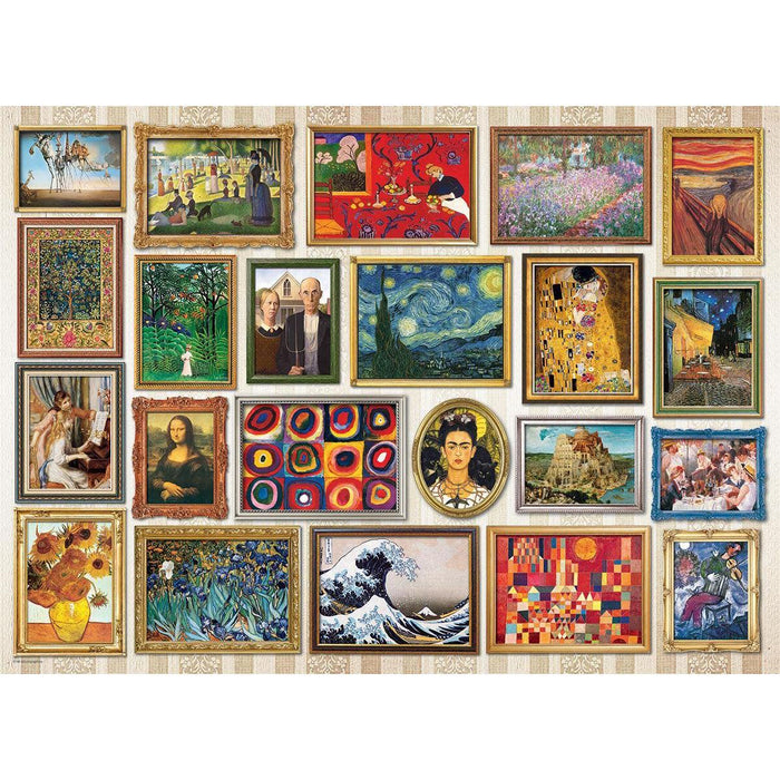 Masterpieces Collage 1000 Piece Jigsaw Puzzle Eurographics - for just $19.99! 