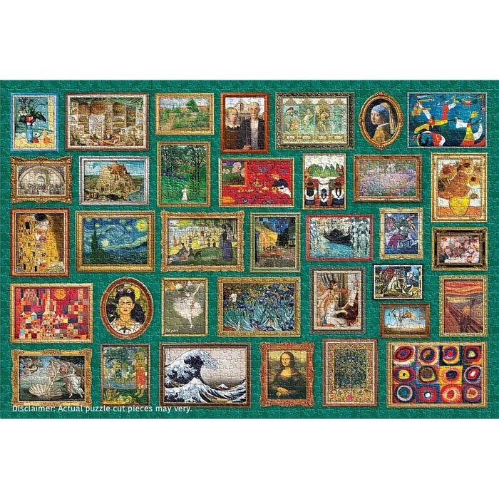 Masterpieces Collage 2000 Piece Jigsaw Puzzle Eurographics - for just $29.99! 
