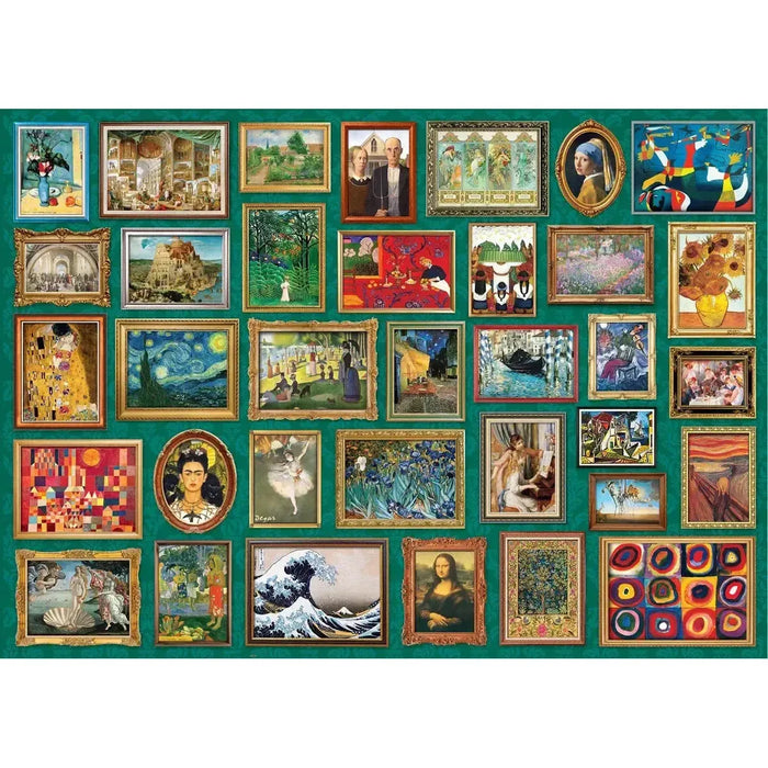 Masterpieces Collage 2000 Piece Jigsaw Puzzle Eurographics - for just $29.99! 