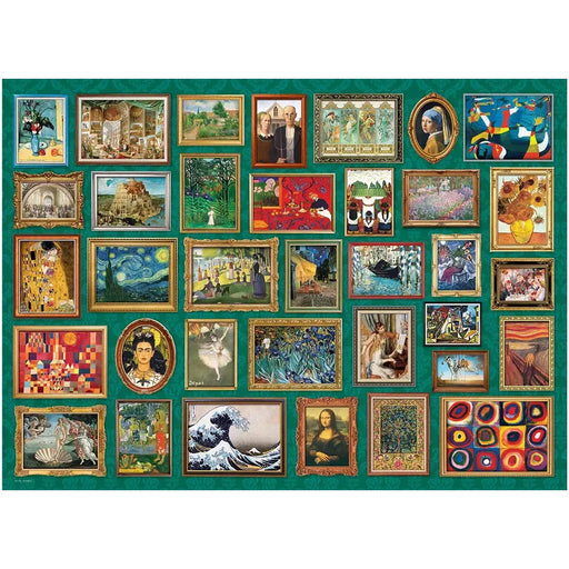 Masterpieces Collage Green 1000 Piece Jigsaw Puzzle Eurographics - for just $19.99! 