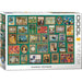 Masterpieces Collage Green 1000 Piece Jigsaw Puzzle Eurographics - for just $19.99! 