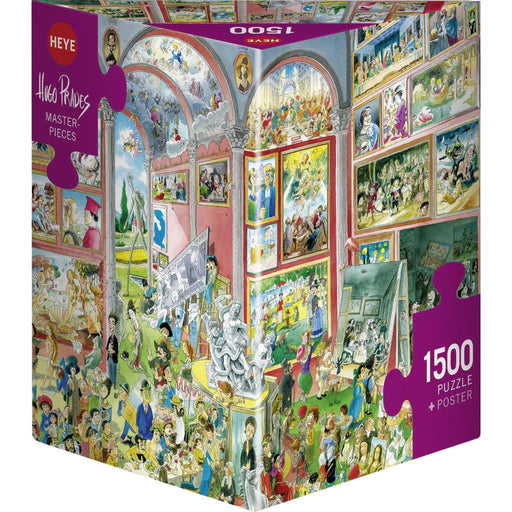 Masterpieces by Hugo Prades 1500 Piece Jigsaw Puzzle Heye - for just $44.99! 