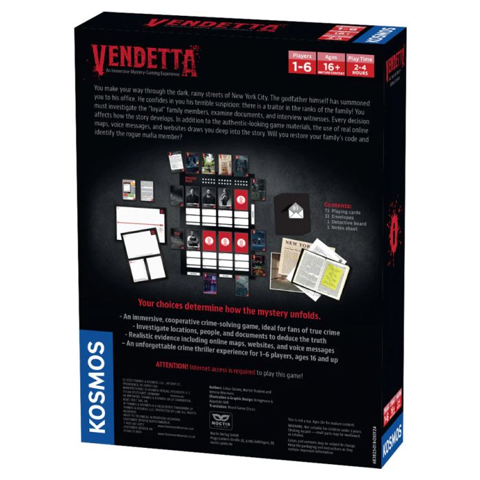 Masters of Crime: Vendetta - for just $24.95! 