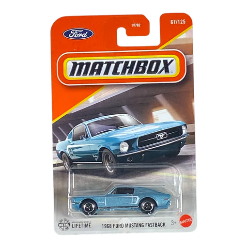 Matchbox 1968 Ford Mustang Fastback - 2025 Matchbox Series 67/125 - for just $1.79! 