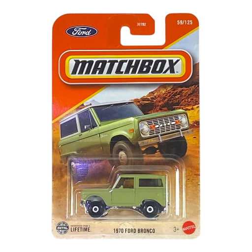 Matchbox 1970 Ford Bronco - 2025 Matchbox Series 59/125 - for just $1.79! 