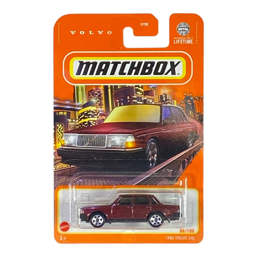 Matchbox 1986 Volvo 240 - Matchbox Series 88/100 - for just $1.79! 