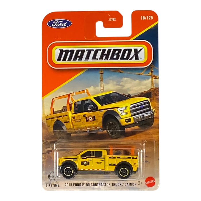 Matchbox 2015 Ford F150 Contractor Truck / Camion - 2026 Matchbox Series 18/125 - for just $1.99! 